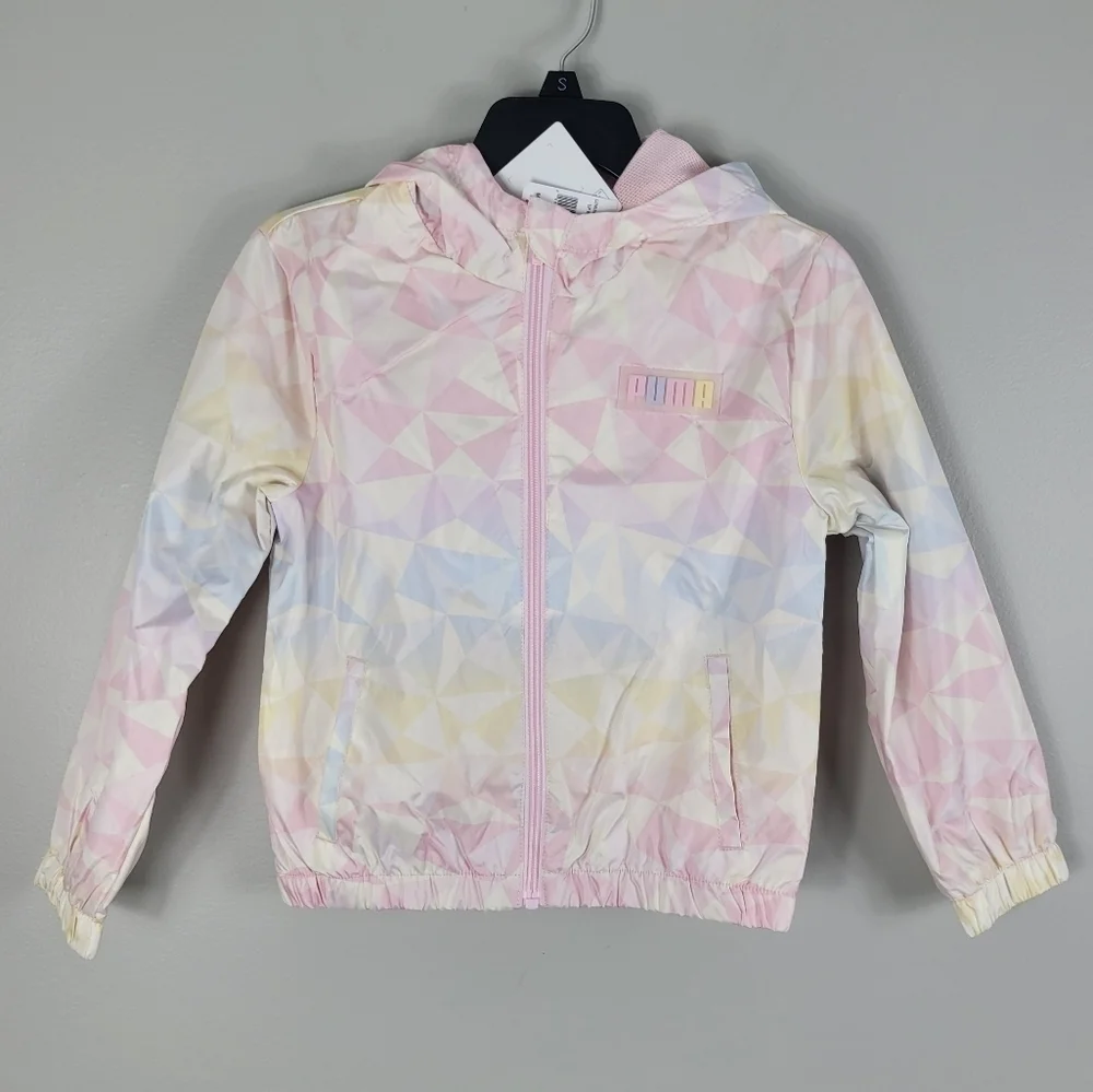 PUMA Big Girls Midweight Windbreaker. NWT Multiple Sizes - Picture 3 of 11